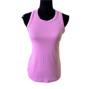 Old Navy Womens Pink basic high neck tank top Medium